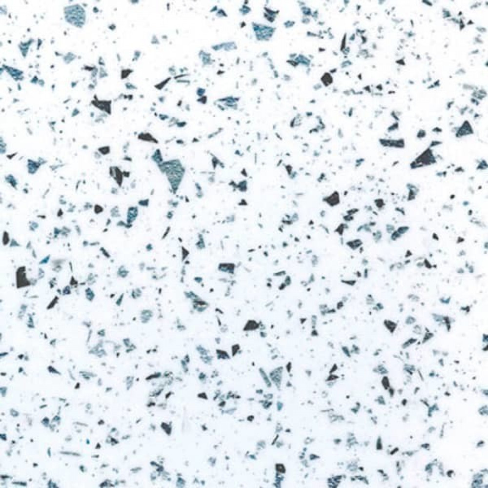 Стеновая панель для кухни КЕДР (4-я категория) - Цвет: Белый кристалл ГЛЯНЕЦ 7110/1А